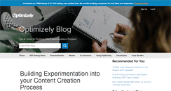 Desktop Screenshot of blog.optimizely.com